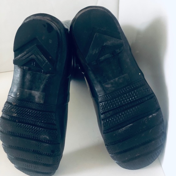 Hunter Womens Black Tain Boots Size 7 - Picture 8 of 8